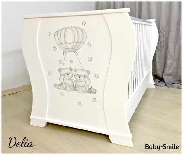 Bρεφικό κρεβάτι Baby Smile Delia