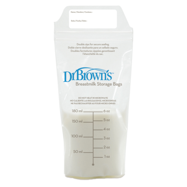Σακουλάκια φύλαξης Dr. Brown’s μητρικού γάλακτος
